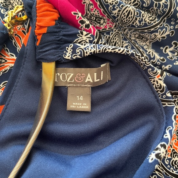 Boho Maxi Sleeveless by Roz & Ali – Size 14 - Picture 6 of 9